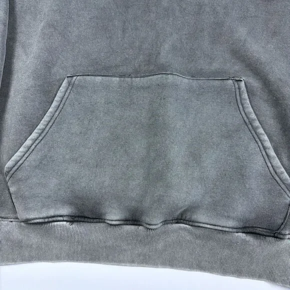 Stranger Things Hawkins Hitmaker Hoodie Netflix Primark Fleece Gray Adult 2XL - Picture 3 of 14